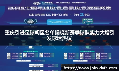 重庆引进足球明星名单揭晓新赛季球队实力大增引发球迷热议